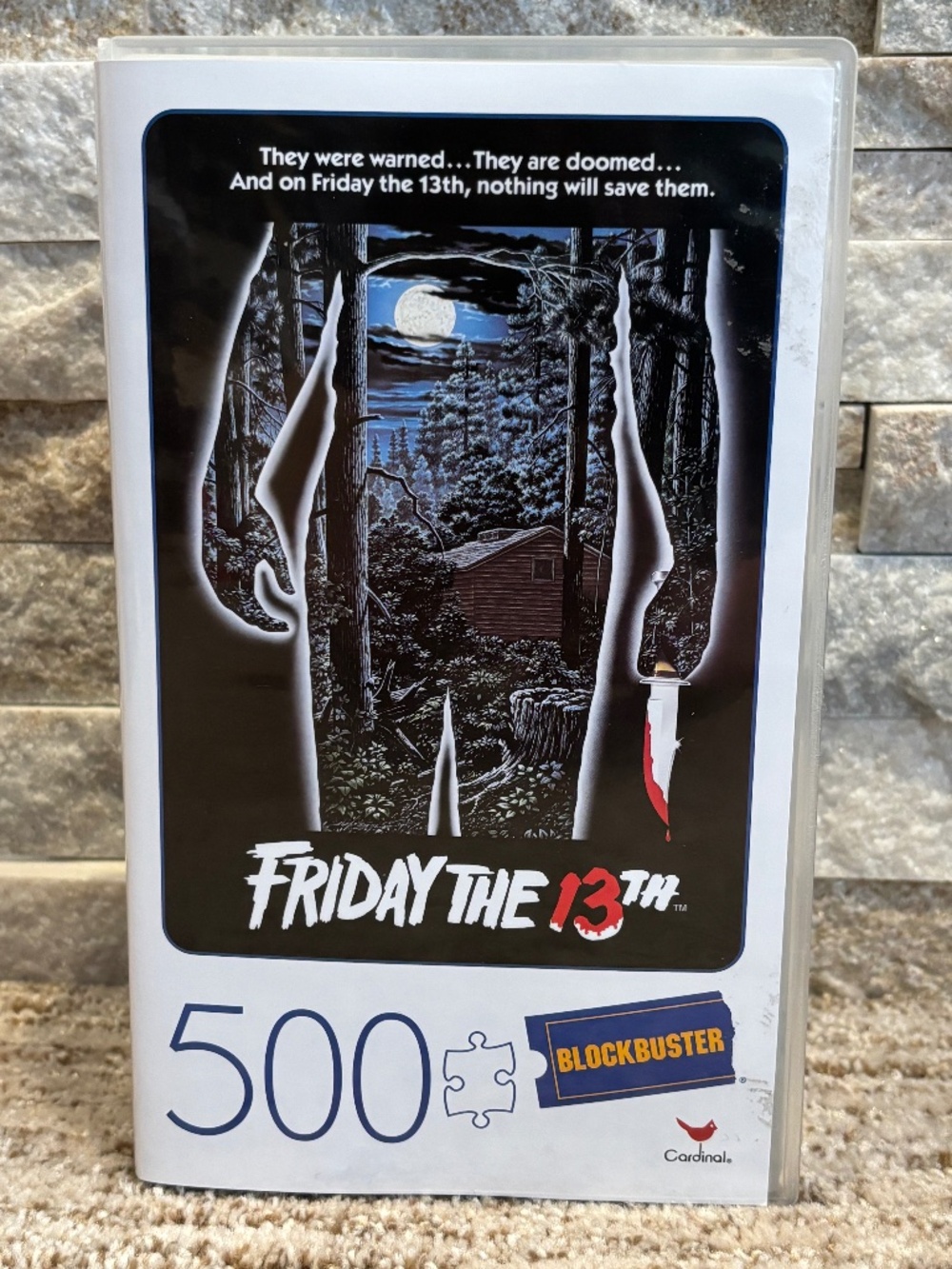 Friday The 13th Original Poster 500 Piece Puzzle